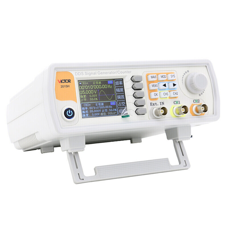 。VICTOR胜利函数信号发生器0.2Hz-2MHz多功能台式信号发生器VC20