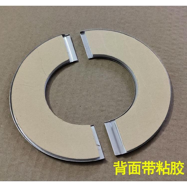 分体式热水器排烟管装饰盖烟道装饰圈玻璃孔墙洞遮丑盖56789 10CM