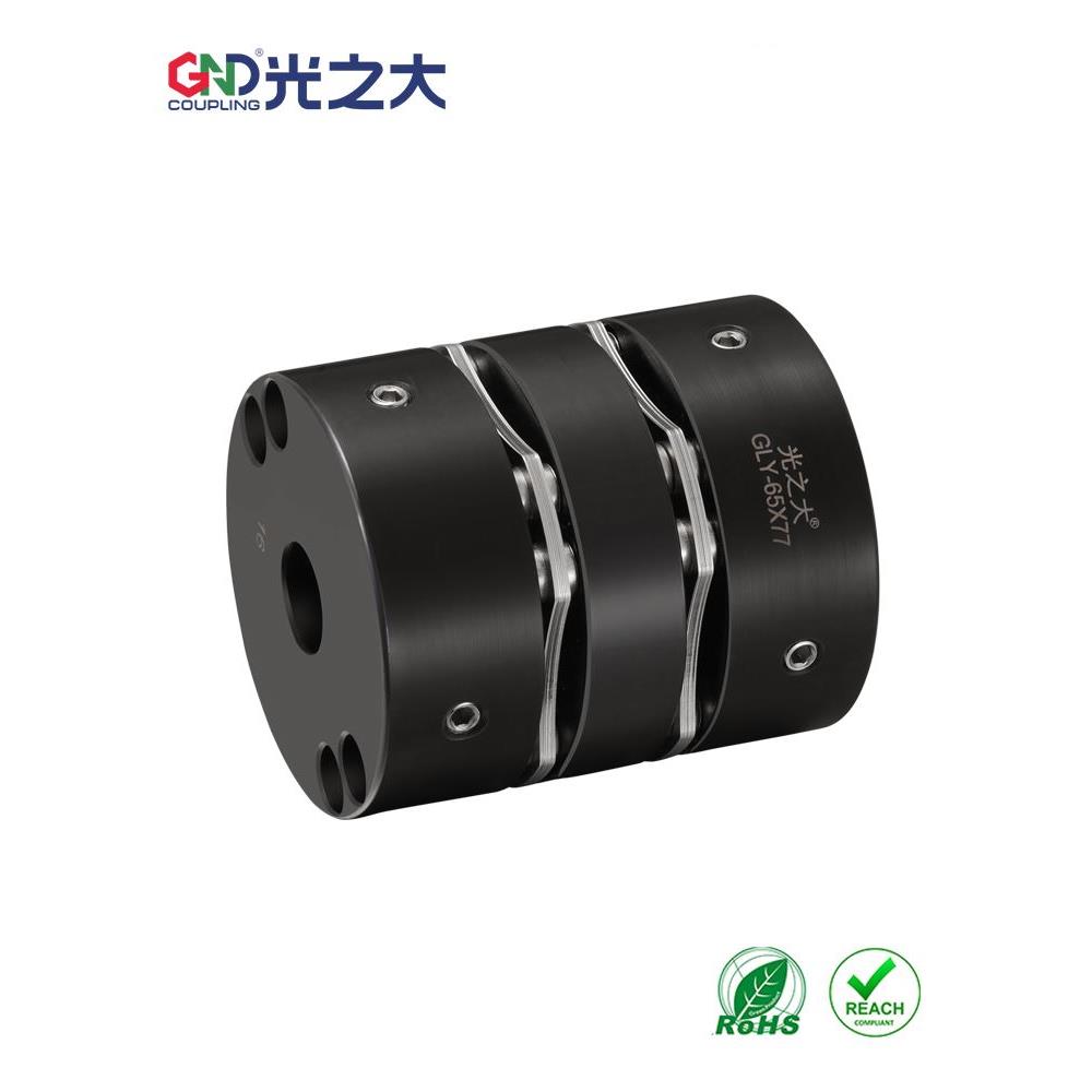 光之大传动GLY45#钢高刚性双膜片八螺丝联轴器大扭力精密联轴器