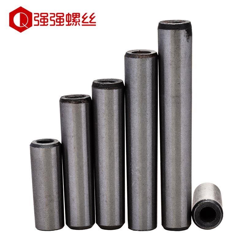 GB118高强度内螺纹圆锥销 45#钢淬火内螺纹锥销定位销D5D6D8D1012