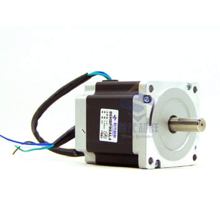 86电机7.5n.m 86步进电机4.2A 86HBP98AL4-TK0 24-80V 时代超群