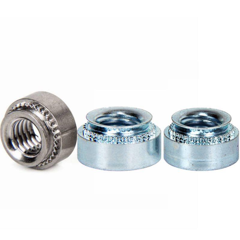 304不锈钢压铆螺母 压板螺母 M3M4M5M6M8M10镀锌压铆