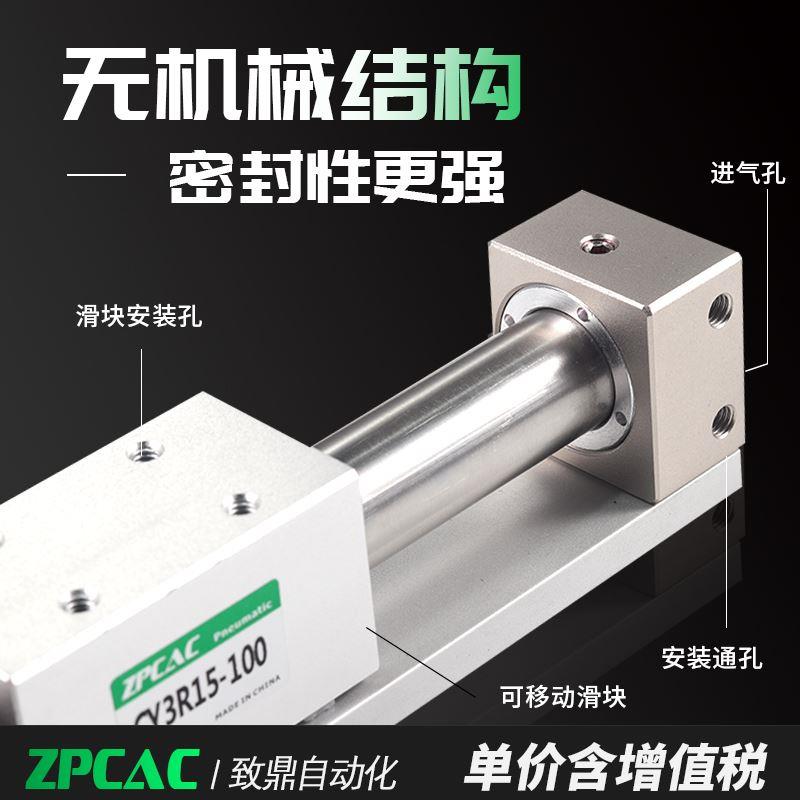 磁藕式无杆气缸CY3R/CY1R6/10/15/20/25/32/40* 200 250 300 400