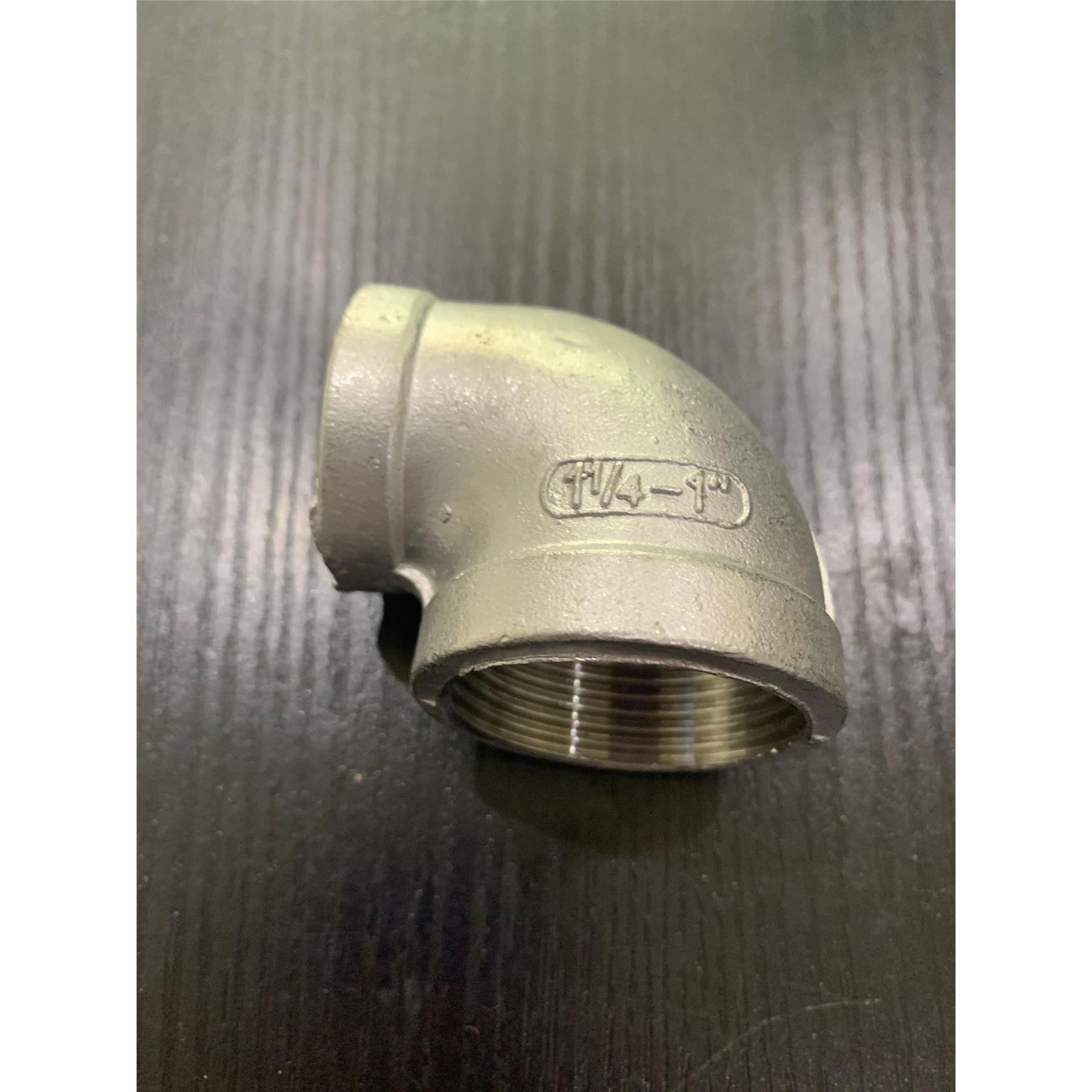 201不锈钢异径弯头90度内螺纹变径弯头 丝扣异径弯头6分 1寸 2寸