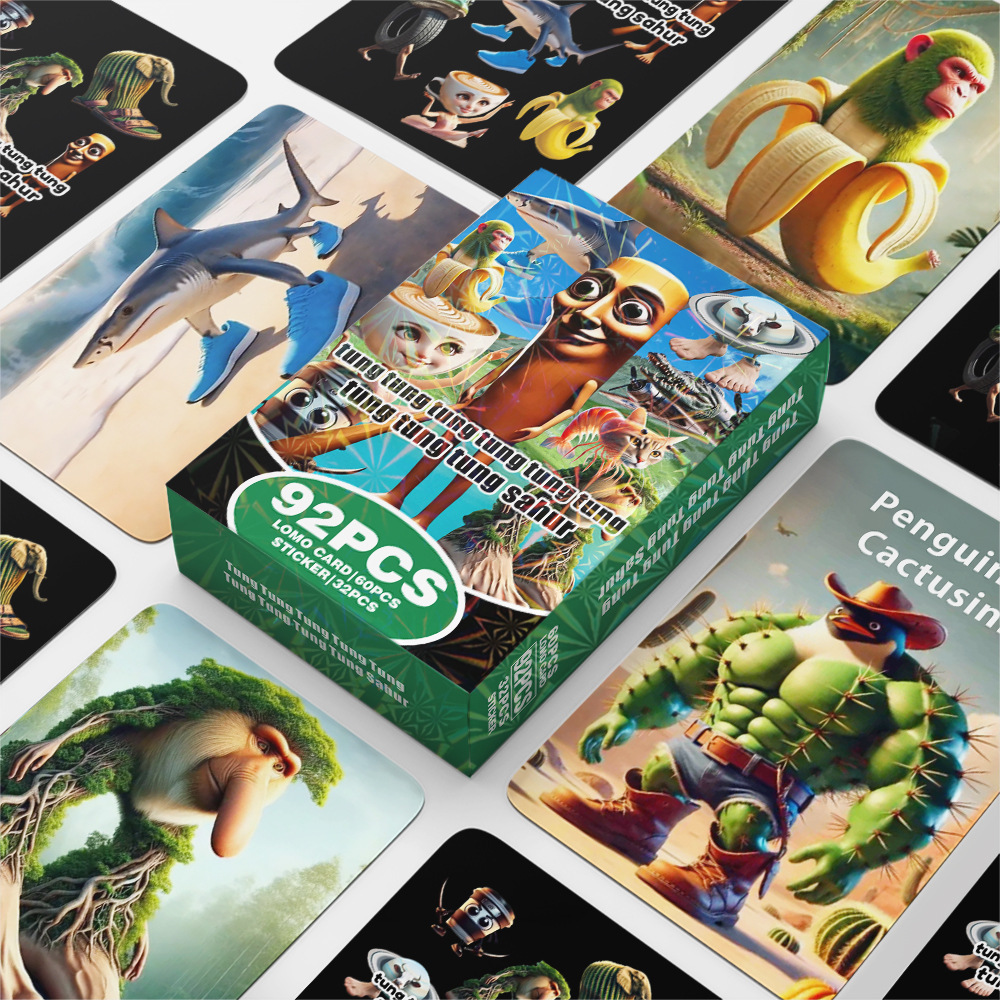 92张ai山海经收藏卡片网红