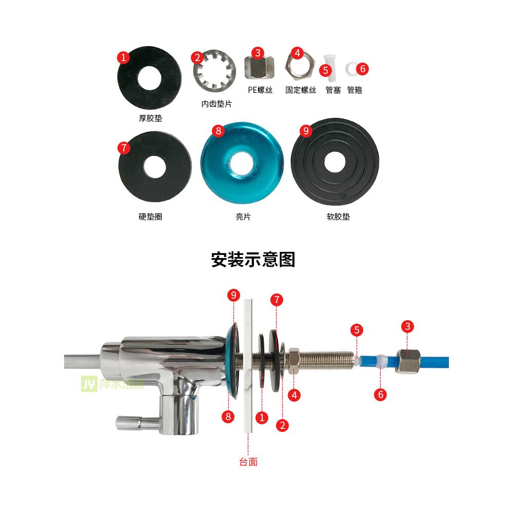 3m净水器官方正品配件水龙头全屋大流量家用水净化智能水龙头前置