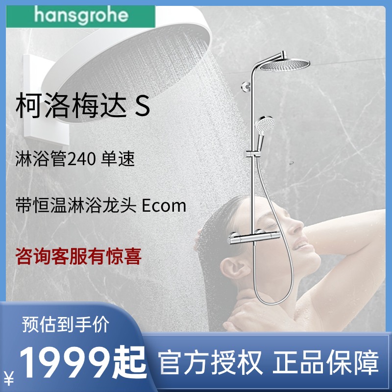 汉斯格雅26865007淋浴管26179007