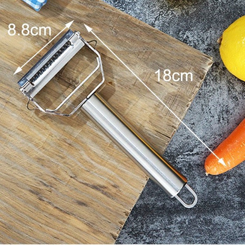 极速StainleSS Steel VeGetable Peeler Double PlaninG Grater C