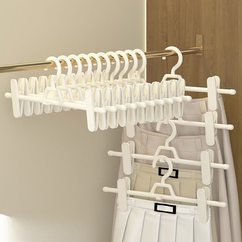 高档裤夹子无痕家用jk衣架裤架加厚挂裤子裙子收纳防滑多功能晾晒,居家日用,居家日用套装,淘宝优惠券,粉丝福利购,淘宝优惠卷
