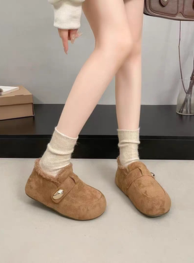 TT9806冬季新款内增高边扣魔术贴加绒勃肯鞋