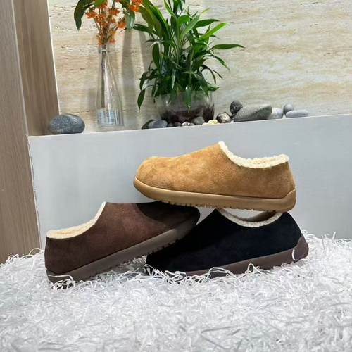 【维也娜老赵专享】AXX7511冬季新款简洁百搭加绒勃肯鞋