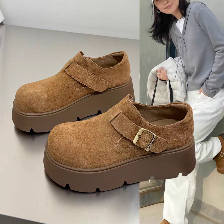 【维也娜老赵专享】XY8670-88新款厚底勃肯鞋