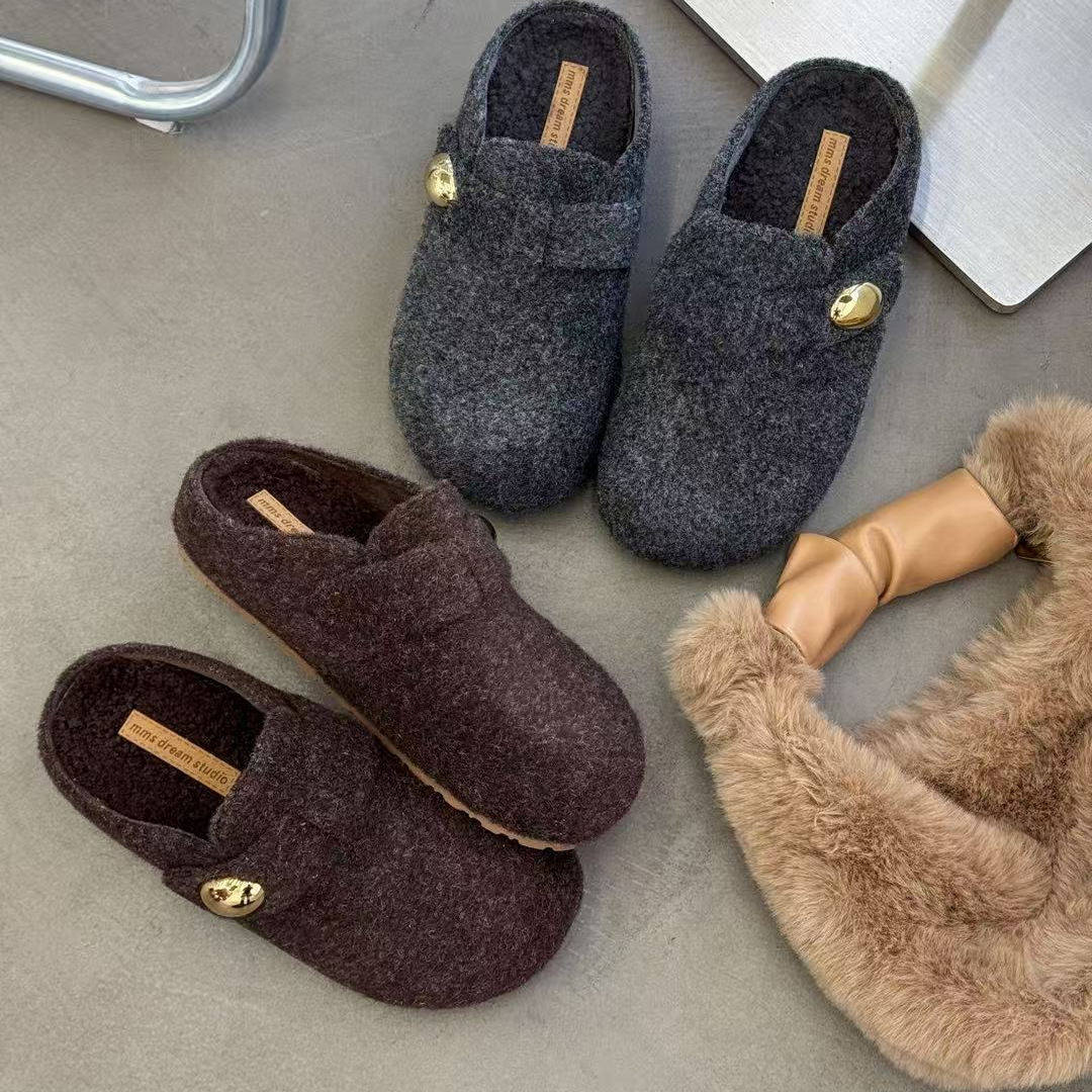 【维也娜老赵专享】BLZ115219-5新款高定毛呢勃肯鞋,女鞋,勃肯鞋/软木鞋,淘宝优惠券,粉丝福利购,淘宝优惠卷