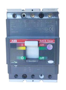 ABBTmax电动机保护型塑壳断路器T2S160MA100/600-1200FF3P1007187