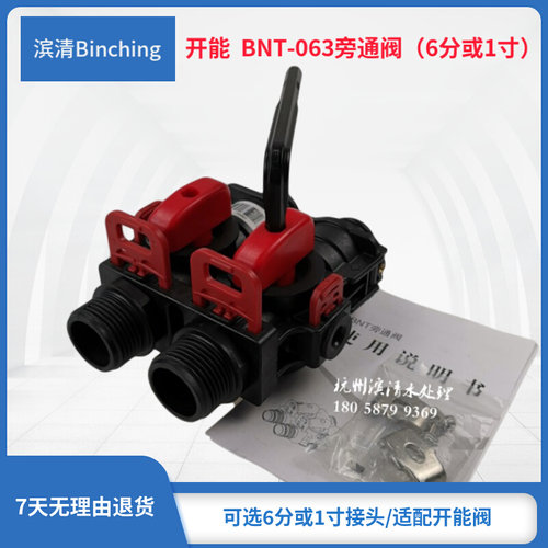 。开能 旁通阀 BNT-063旁通阀 6分或1口 适配奔泰水处理控制阀