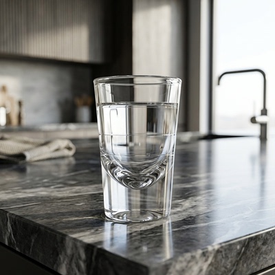 水晶玻璃白酒杯二两100ml小酒杯