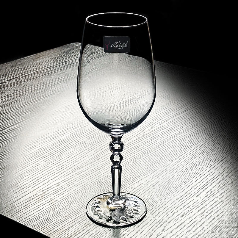 意德丽塔高档家用酒杯洋酒啤酒杯红酒商用水晶玻璃高级感轻奢杯子