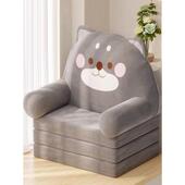 窗儿童懒宝人沙发地上宝座椅飘折叠椅卧子折叠沙发室可躺坐靠一体