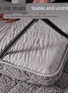 冬季羊羔RWN绒家用床子垫保暖褥被海绵榻垫米榻垫子宿舍双人软垫