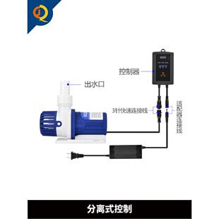泵中科世纪静音潜水泵COH流变频鱼缸水淡海水水族箱循环直泵底滤