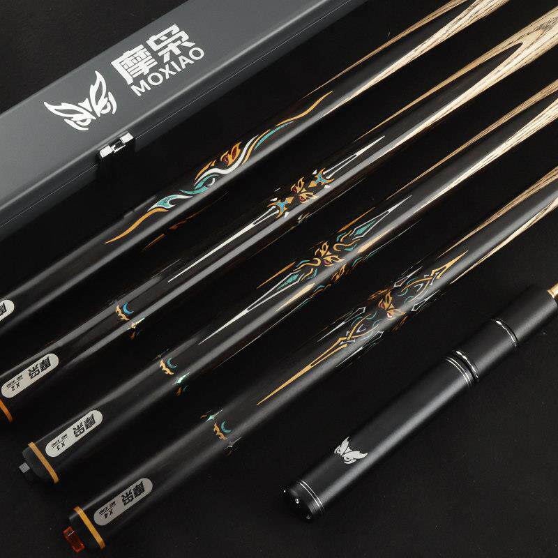 5摩枭极光松力道松大逐日台球杆X1X2X3X摩枭X4X飞刃小头黑八圣追