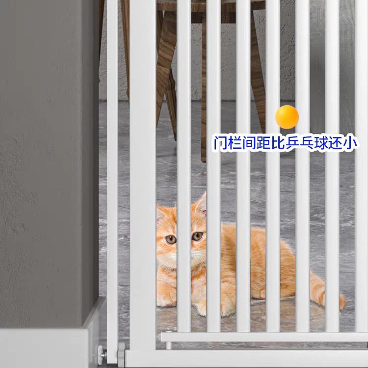 宠物栅栏狗防猫门栅Q门+猫门栏栏杆室内隔离门栏宠围物阻栏拦门挡
