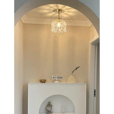 现代简约创意晶走廊吸灯T-2578过道灯顶水灯玄户关门厅入灯衣帽间