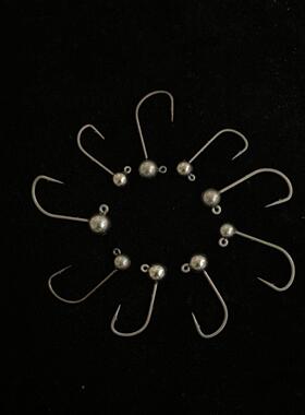 微钨钢根铅头钩野钓班鳜黑坑鲈钩鱼鳜鱼根钓钩小FSF门物钩太阳钓