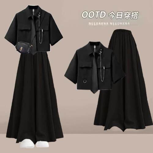 2025夏季甜酷套装学生韩版宽松