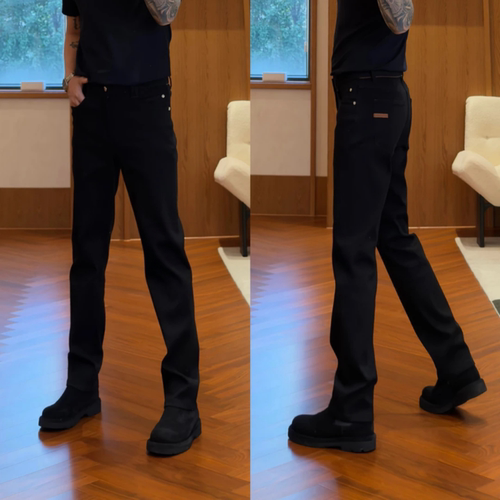 轻奢百搭修身牛仔裤男士