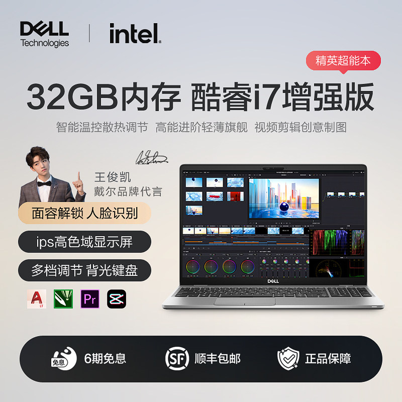 Ноутбук Dell/Dell Latitude 14pro15 i7 core i5 для бизнеса, офиса, студентов -универсальный ноутбук Изображение 1