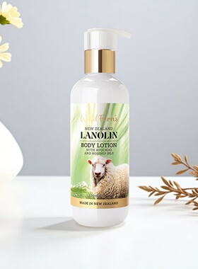 Parrs/帕氏新西兰绵羊油身体乳玫瑰果油润肤乳保湿滋润补水防干燥