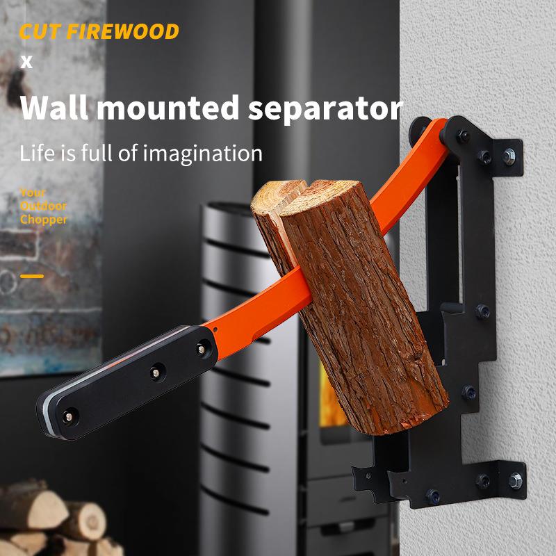 新款转供劈柴器柴火分离器砍柴神器户外庭院劈材器