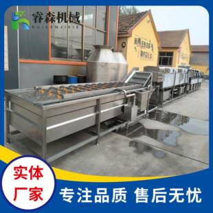 果蔬气泡清洗机杨梅蓝莓气泡清洗机蔬菜喷淋式清洗流水线