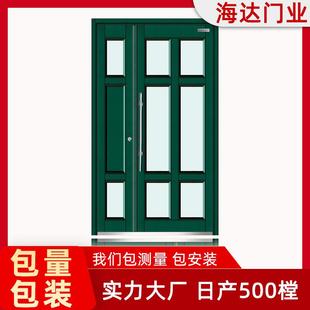 海达旭门2023新款拼接XM-0089防盗门安全入户门进户门隔音门智能