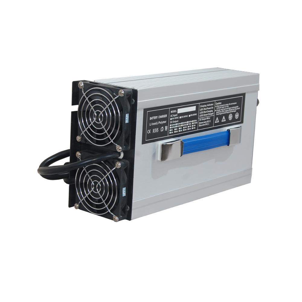 工厂直销2000W充电器 48v30A60V25A 12V100A磷酸铁锂大功率充电器