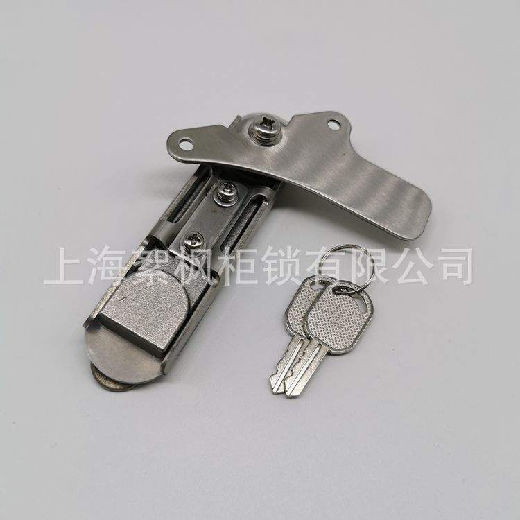 AB402-1不锈钢平面锁，电柜门锁，开关控制箱机柜工业柜门锁