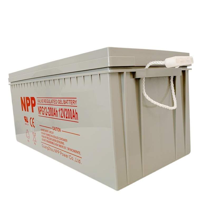 NPP12V100AH耐普UPS蓄电池太阳能胶体蓄电池12V200AH免维护蓄电池
