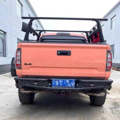 适用14-21年丰田坦途tundra大管后杠苔原后防撞护杠竞技保险杠