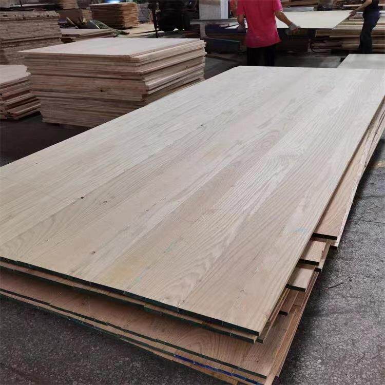原木直拼板水曲柳红橡白蜡木胡桃木乌金木尺寸可