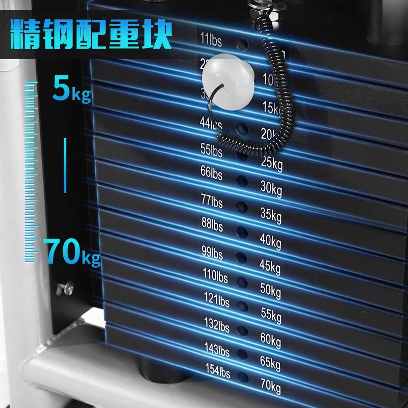 方威健身房小飞鸟综合训练器专业龙门架力量器械商用家用健身器材