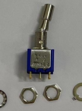 现货APEM防误操作带锁定杆摇头开关5646AD-2V钮子开关摇臂开关