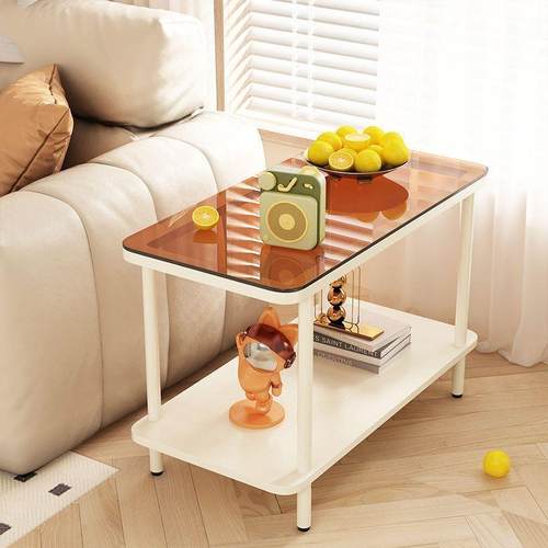 轻奢边几沙发侧边茶几2025新款方几夹缝简易小桌子小户型茶台角几