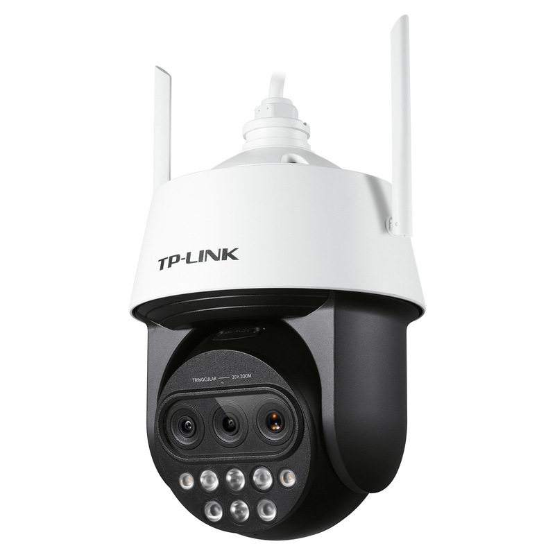 TP TL-IPC5420X三目变焦无线 400万三目变焦无线红外网络高速球机