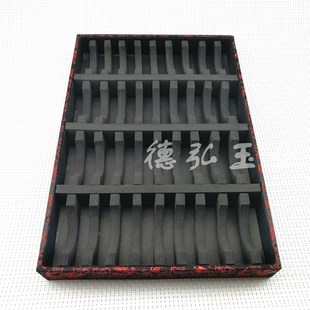 厂家b40位玉手镯展示托盘玉器礼品珠宝首饰盒