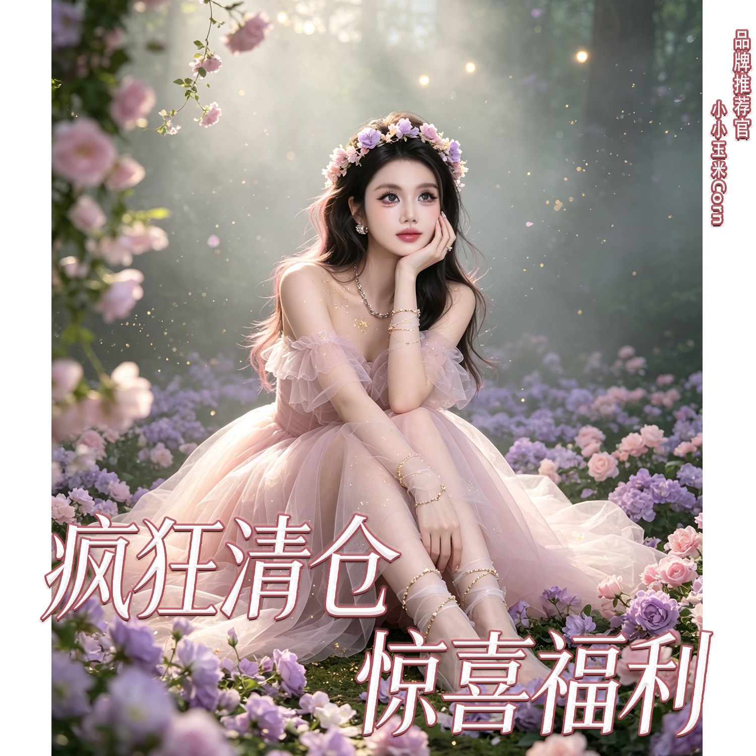【惊喜福利】法莫娜提前祝玉米早日突破1000W粉丝大关~