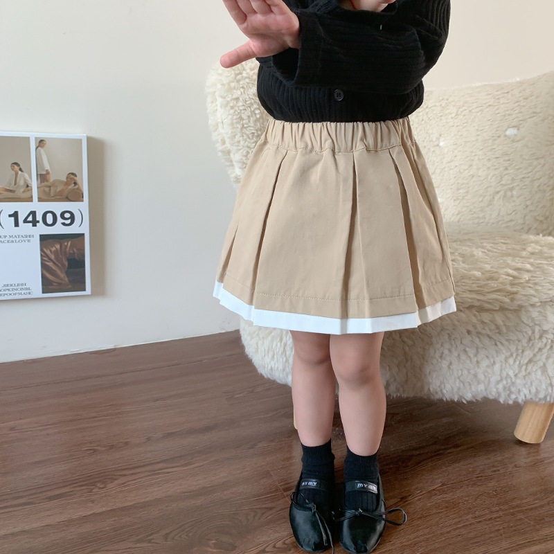 清仓款】女童韩版百褶半身裙2023秋季新款儿童洋气短裙女宝宝裙子,童装/婴儿装/亲子装,半身裙,淘宝优惠券,粉丝福利购,淘宝优惠卷