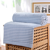 夏凉被日系水洗棉空调被 良品夏被夏季 薄被盖毯被子礼品礼盒