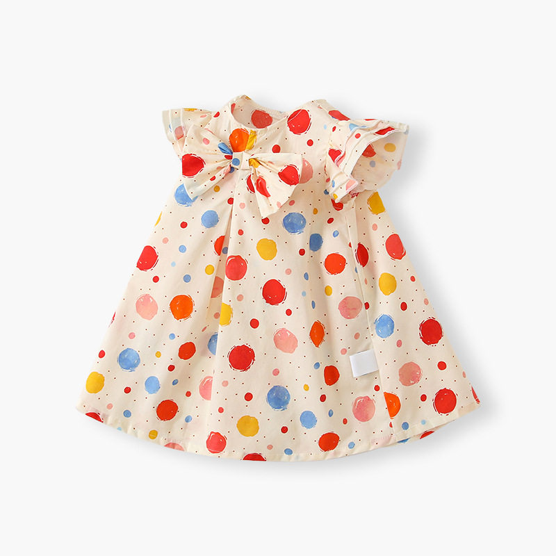 女童连衣裙夏季a类公主裙2026新款裙子婴儿全棉圆点女童裙子1-3岁,童装/婴儿装/亲子装,连衣裙,淘宝优惠券,粉丝福利购,淘宝优惠卷