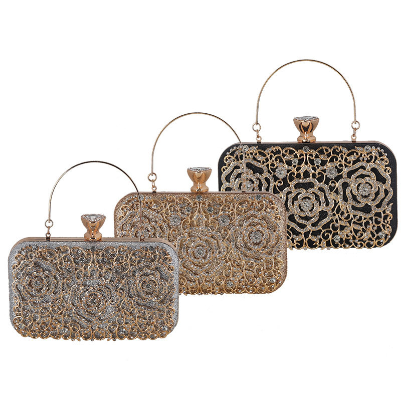 2023新款宴会手拿包欧美女士手提包镶钻晚宴包百搭礼服晚装包,箱包皮具/热销女包/男包,通用款女包,淘宝优惠券,粉丝福利购,淘宝优惠卷